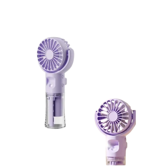 Taşınabilir Şarjlı Su Sisi Püskürtmeli Mini El Fanı – 4 Hız Ayarı, Tip-C Şarjlı, Sessiz Motor Taşınabilir Şarjlı Su Sisi Püskürtmeli Mini El Fanı – 4 Hız Ayarı, Tip-C Şarjlı, Sessiz Motor