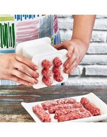 Tekirdağ Köfte Kalıbı - 6 Bölmeli Pratik Tekirdağ Köfte Kalıbı