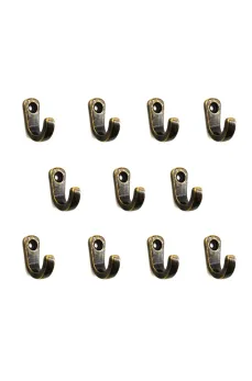 Tekli Bijuteri, Dekor Askısı - Antik, 100 Adet, 10x18x22 mm