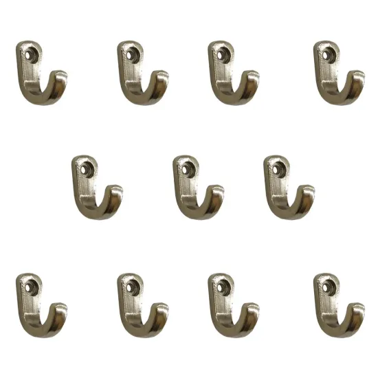 Tekli Bijuteri, Dekor Askısı - Nikel, 100 Adet, 10x18x22 mm