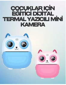 Termal Yazıcılı Dijital Kamera – USB Şarjlı, HD Video Destekli