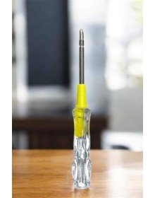 Test Cihazı Kontrol Kalemi Çift Başlıklı Şeffaf Elektrik Testi