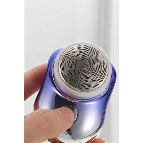 Tıraş Makinesi Mini Sıfır Sakal Yanak Tıraş Makinesi USB Şarjlı