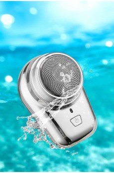 Tıraş Makinesi Mini Sıfır Sakal Yanak Tıraş Makinesi USB Şarjlı