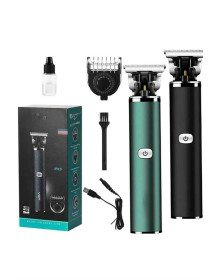 Tıraş Makinesi Profesyonel Paslanmaz Çelik T-bıçak Saç Sakal Ense Vücut