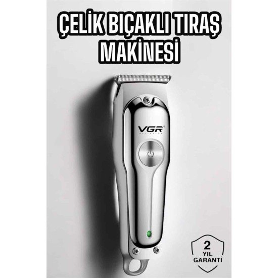 Tıraş Makinesi Profesyonel Tasarım Paslanmaz Çelik Bıçaklı