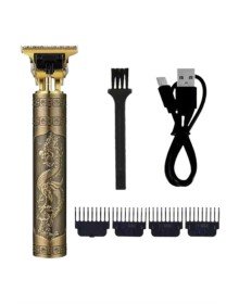 Tıraş Makinesi Şarjlı Çizik Tıraş Paslanmaz Çelik Bıçaklı 4 Taraklı