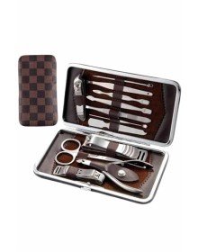 Tırnak Bakımı Tırnak Makası Profesyonel 12 Parça El Ayak Manikür Pedikür Seti