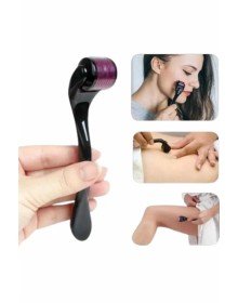 Titanyum Uçlu Derma Roller 540 İğneli 1 mm Gözenek Azaltıcı Akne İzlerine Uygun