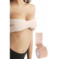 Toparlayıcı Göğüs Bandı Şekillendirici Ten Rengine Uygun Esnek Hassas Ciltlere Uygun