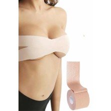 Toparlayıcı Göğüs Bandı Şekillendirici Ten Rengine Uygun Esnek Hassas Ciltlere Uygun
