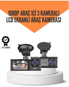 TA-01 LCD Ekranlı Gece Görüşlü Araç Kamerası