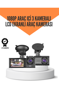 TA-01 LCD Ekranlı Gece Görüşlü Araç Kamerası