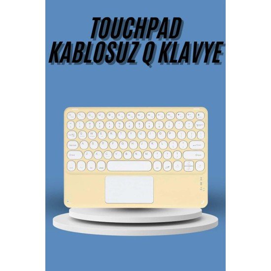Touchpad Tüm Cihazlara Uyumlu Bluetooth Klavye Touchpad Slim Kablosuz Wifi Q Klavye Touchpad Tüm Cihazlara Uyumlu Bluetooth Klavye Touchpad Slim Kablosuz Wifi Q Klavye