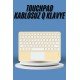 Touchpad Tüm Cihazlara Uyumlu Bluetooth Klavye Touchpad Slim Kablosuz Wifi Q Klavye Touchpad Tüm Cihazlara Uyumlu Bluetooth Klavye Touchpad Slim Kablosuz Wifi Q Klavye