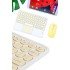 Touchpad Tüm Cihazlara Uyumlu Bluetooth Klavye Touchpad Slim Kablosuz Wifi Q Klavye