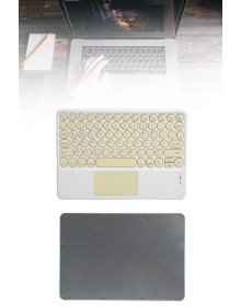 Touchpad Tüm Cihazlara Uyumlu Bluetooth Klavye Touchpad Slim Kablosuz Wifi Q Klavye