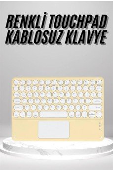 Touchpad Uyumlu Bluetooth Klavye Slim Kablosuz Wifi Q Klavye Touchpad Uyumlu Bluetooth Klavye Slim Kablosuz Wifi Q Klavye