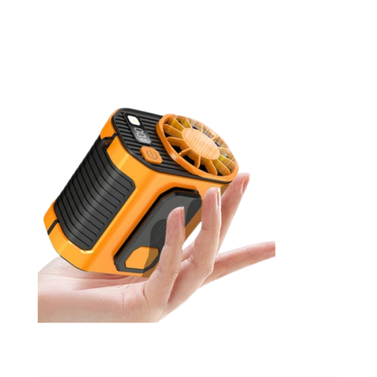 Yüksek Hızlı Mini Klima Fan – 11 m/s Rüzgar Gücü, 100 Hız Ayarı