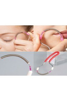 2 Adet Tüy Alıcı Yaylı Epilatör Face - Yüz Yanak Kaş Bıyık Alma Aparatı