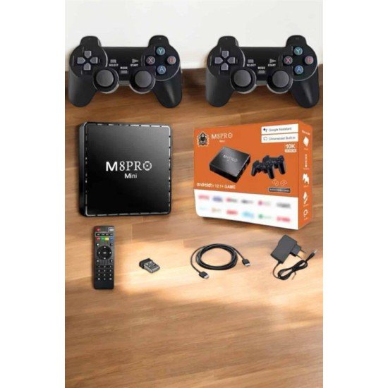 TV Box Çift Oyun Kollu 10000 Oyunlu Atari TV Box Çift Oyun Kollu 10000 Oyunlu Atari