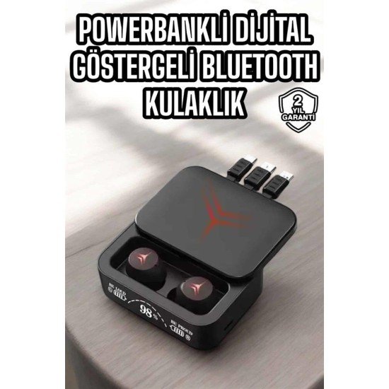 Ucuz ve Kaliteli Bluetooth Kulaklık TWS Çoklu Şarj Girişi Yüksek Ses Kaliteli