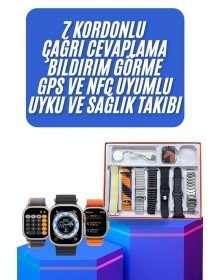 yeni nesil Unısex 7 Kordonlu Çok Fonksiyonlu Nabız Ölçer Uyku ve Sağlık Takibi