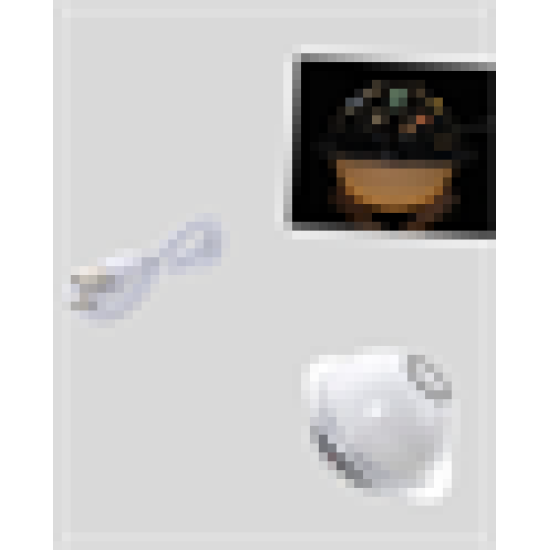 USB ile çalışan projektörlü aromaterapi nemlendirici masaüstü kullanım için uygun