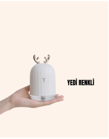 El Tipi USB Mini Soğuk Mist Nemlendirici 220 ml Tank