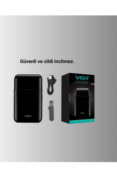 USB Şarjlı Traş Makinesi – Piston + Ağ Başlık, 600 mAh Batarya