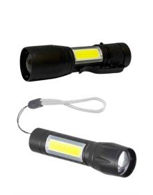 Uzun Menzilli Şarjlı El Feneri Uzun Ömürlü Led Işık Lamba