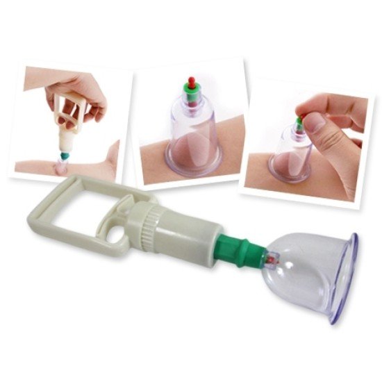 Vakumlu Kupa Çekme Seti (6 Parça) Vakumlu Kupa Çekme Seti (6 Parça)