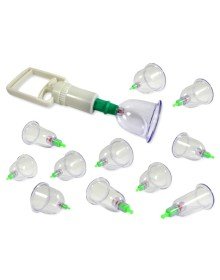 Vakumlu Kupa Çekme Seti (12 Parça)