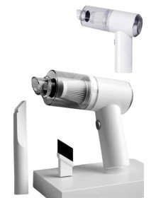 Vakumlu Süpürge Şarjlı Elektrikli Mini Taşınabilir Uzun Ömürlü Hazneli