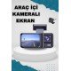 Ön ve Arka Kameralı 2 İnç 1080P Full HD DVR Araç İçi Ekran