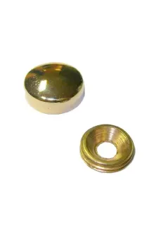 Vida Kapama Kapağı 13 mm, Sarı - 10 Adet