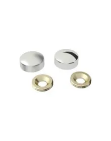 Vida Kapama Kapağı 30 mm, Krom - 2 Adet