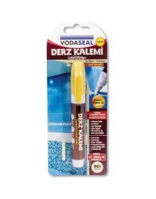 Vodaseal Çift Uçlu Su Bazlı Kokusuz Kalıcı Derz Kalemi Bej