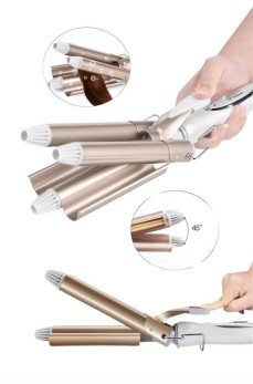 Wag Maşa Yeni Nesil Yüksek Isı Ayarlı Seramik Kaplama Saç Şekillendirici Doğal Bukle