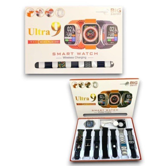 WATCH9 7 KORDONLU AKILLI SAAT WATCH9 7 KORDONLU AKILLI SAAT