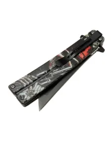 Welder Kelebek Çakı Tanto 22,5 cm , Kemerlikli