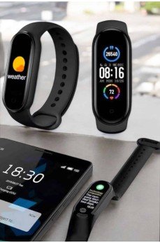 Akıllı Bileklik Fitness ve Sağlık İçin Akıllı Bileklik Adım Sayar, Kalp Atışı, Uyku İzleme Akıllı Bileklik Fitness ve Sağlık İçin Akıllı Bileklik Adım Sayar, Kalp Atışı, Uyku İzleme