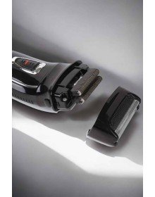 Şarjlı Paslanmaz Çelik Bıçaklı ve Kablosuz Saç Sakal Tıraş Makinesi