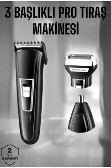 Kulak Ve Burun Tıraşına Uygun Profesyonel Tıraş Makinesi