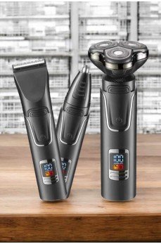 Yüksek Performanslı 3 Başlıklı Profesyonel Tıraş Makinesi