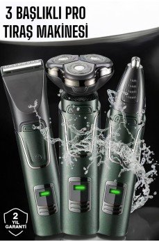 Kulak Ve Burun Başlıklı Profesyonel Tıraş Makinesi