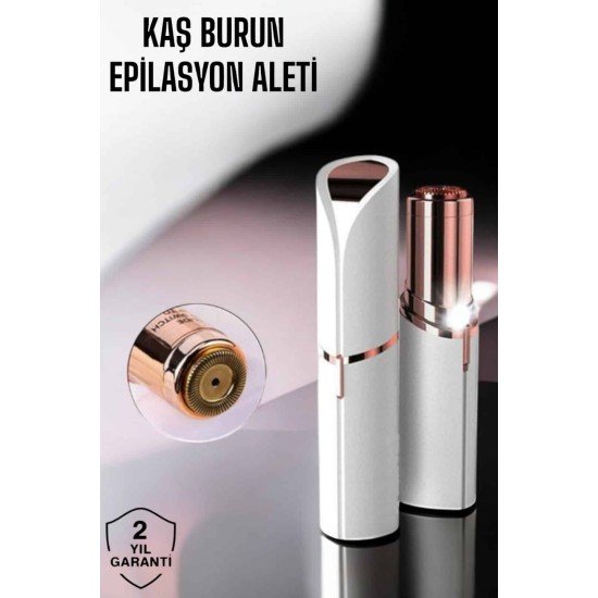 Taşınabilir ve Şık Yüz Kaş Epilatörü Hassas Ciltlere Özel Taşınabilir ve Şık Yüz Kaş Epilatörü Hassas Ciltlere Özel