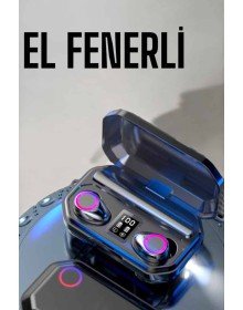 Kablosuz Bluetooth Kulaklık Dijital Göstergeli Uzun Pil Ömrü