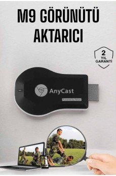 M9 Plus Hdmi Kablosuz Görüntü Ve Ses Aktarıcı HD Görüntü