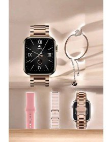 Akıllı Saat Bileklik Hediyeli Uzun Pil Ömrü GPS Takibi